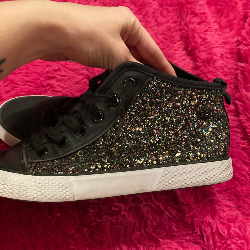 BUNDLE of Cute Glitter Sequin Zipper Boots and Glitter Shoes Size 3 Girls! π - Picture 13 of 16